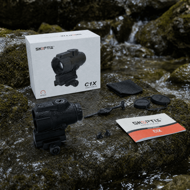C1X Mil Pro Prism 1X Optic.Skoptix