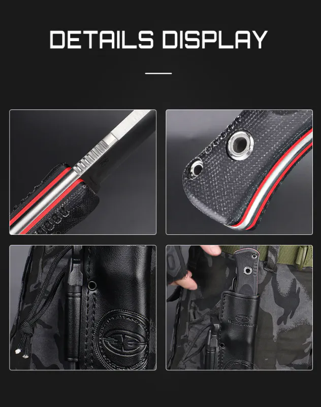 Woodlands-BKG Fixed Blade Knife